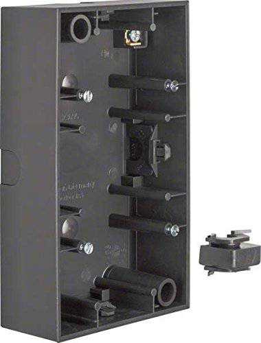 Berker 10421606 Aufputz-Gehäuse 2fach B.3 anthrazit, matt Mesch Shop Berker 10421606 Aufputz-Gehäuse 2fach B.3 anthrazit, matt Mesch Shop